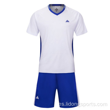 Set de jersey de fútbol barato de uniforme de fútbol personalizado